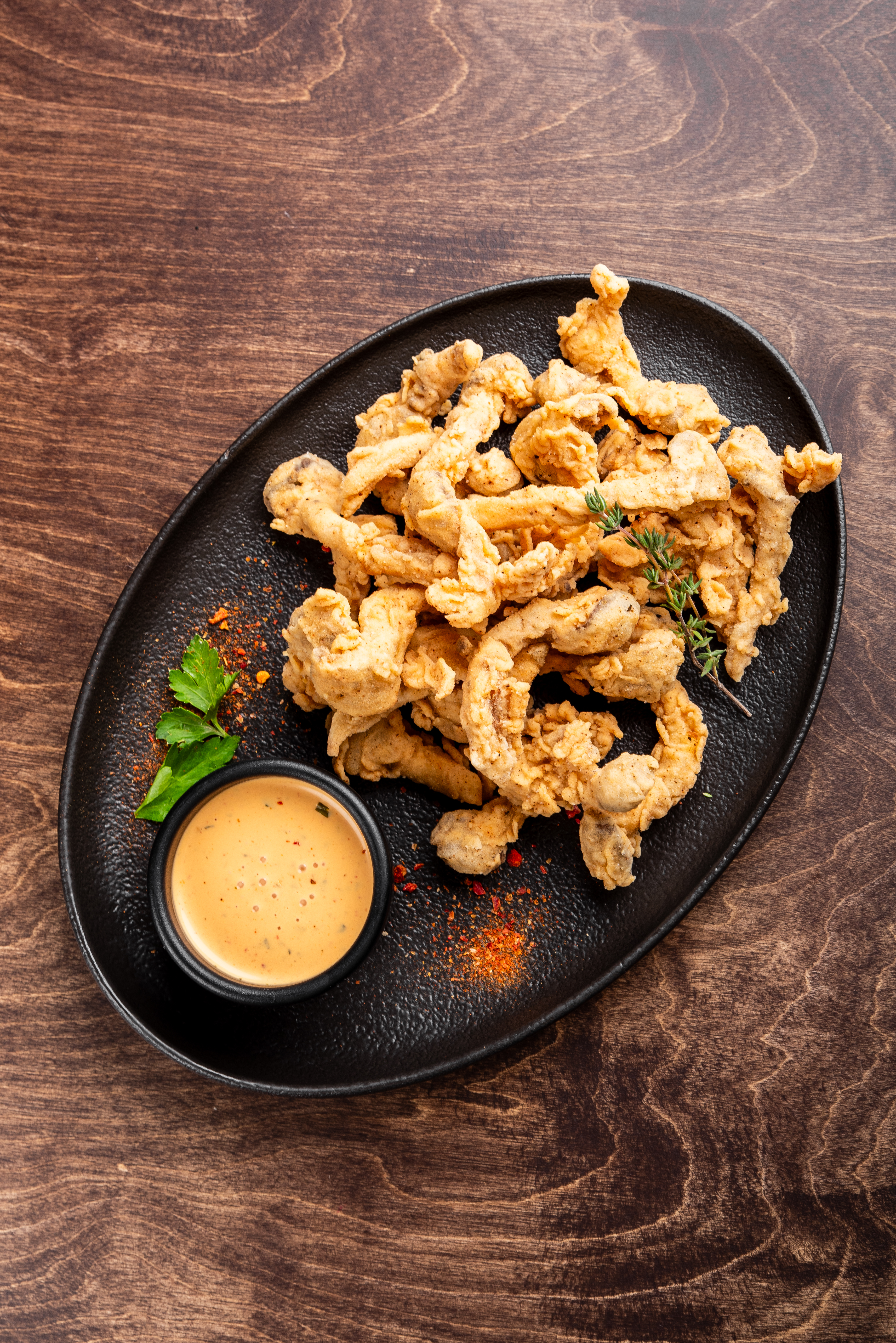 Хрустящие вешенки