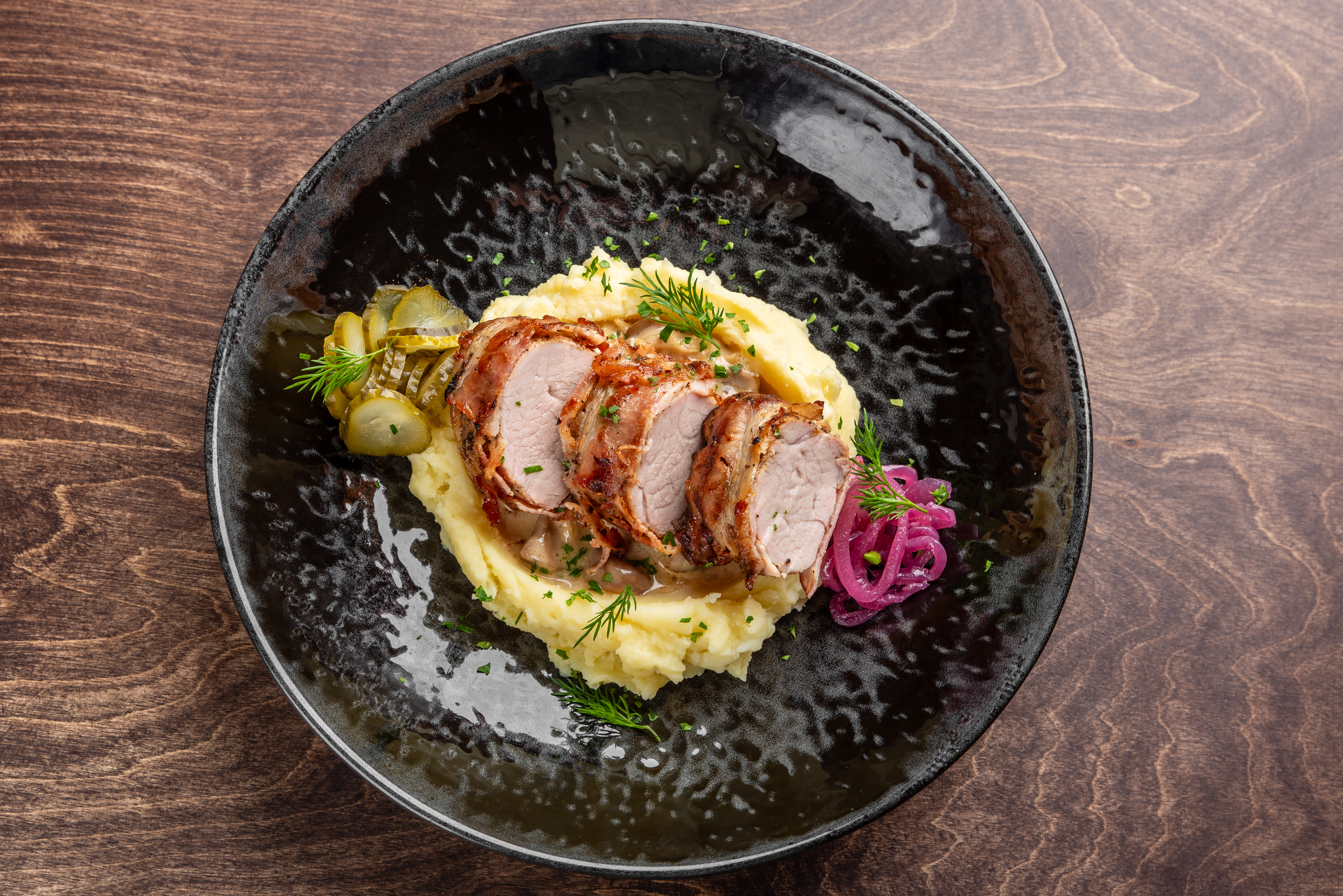 Свинина в беконе<br>