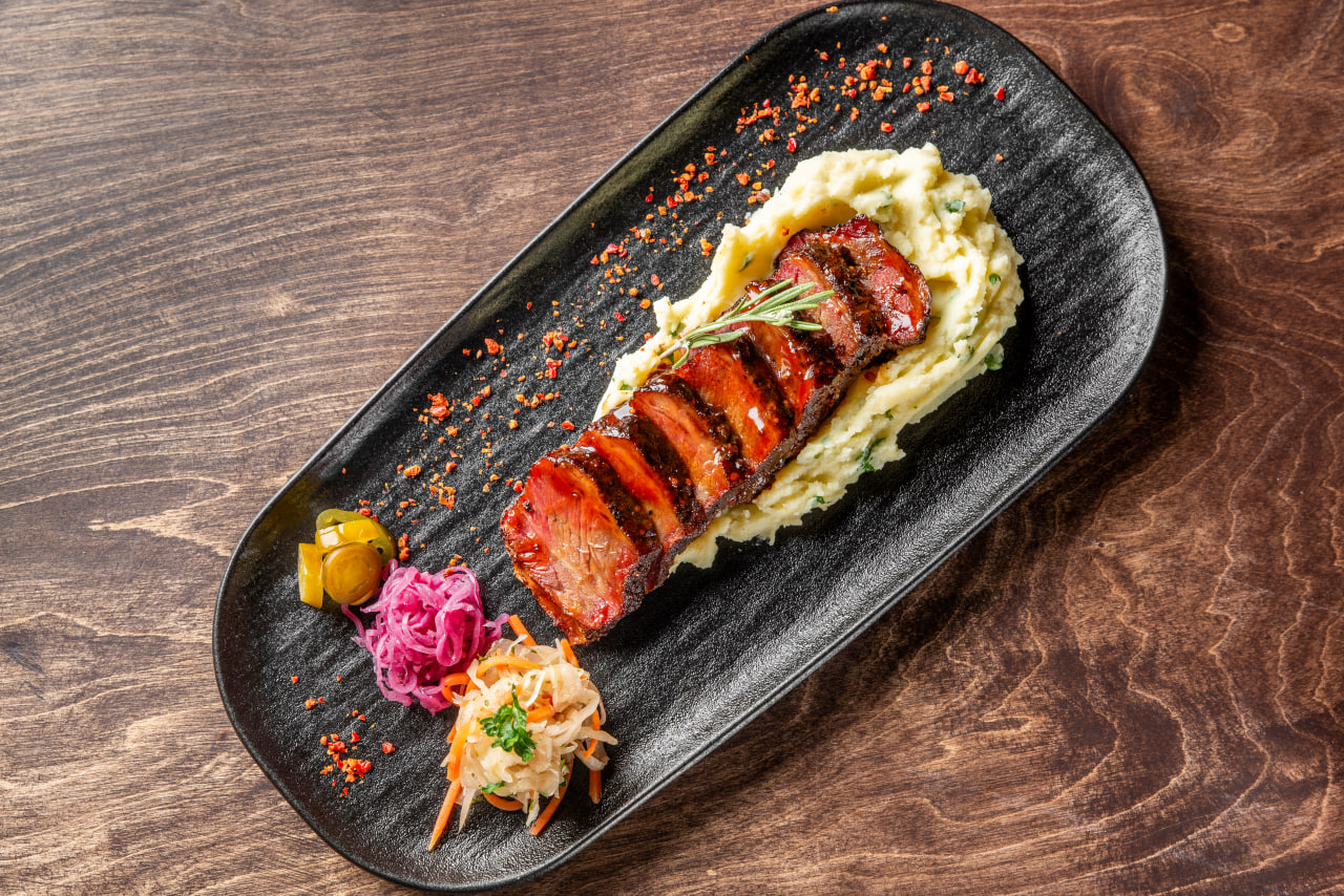 Копченое говяжье ребро