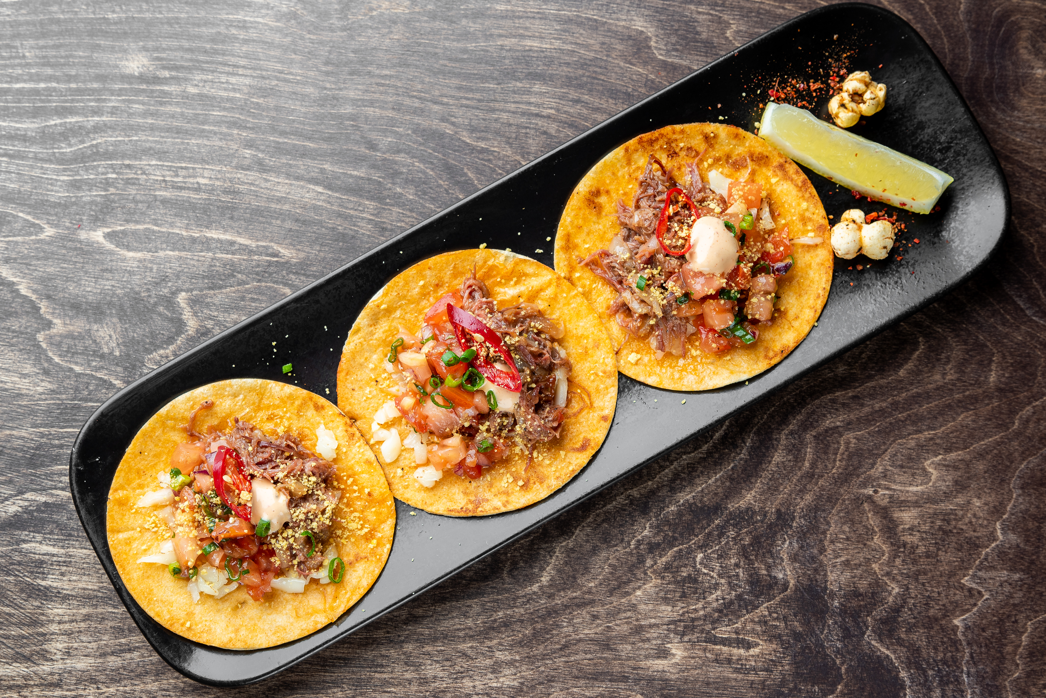 Тако с говядиной